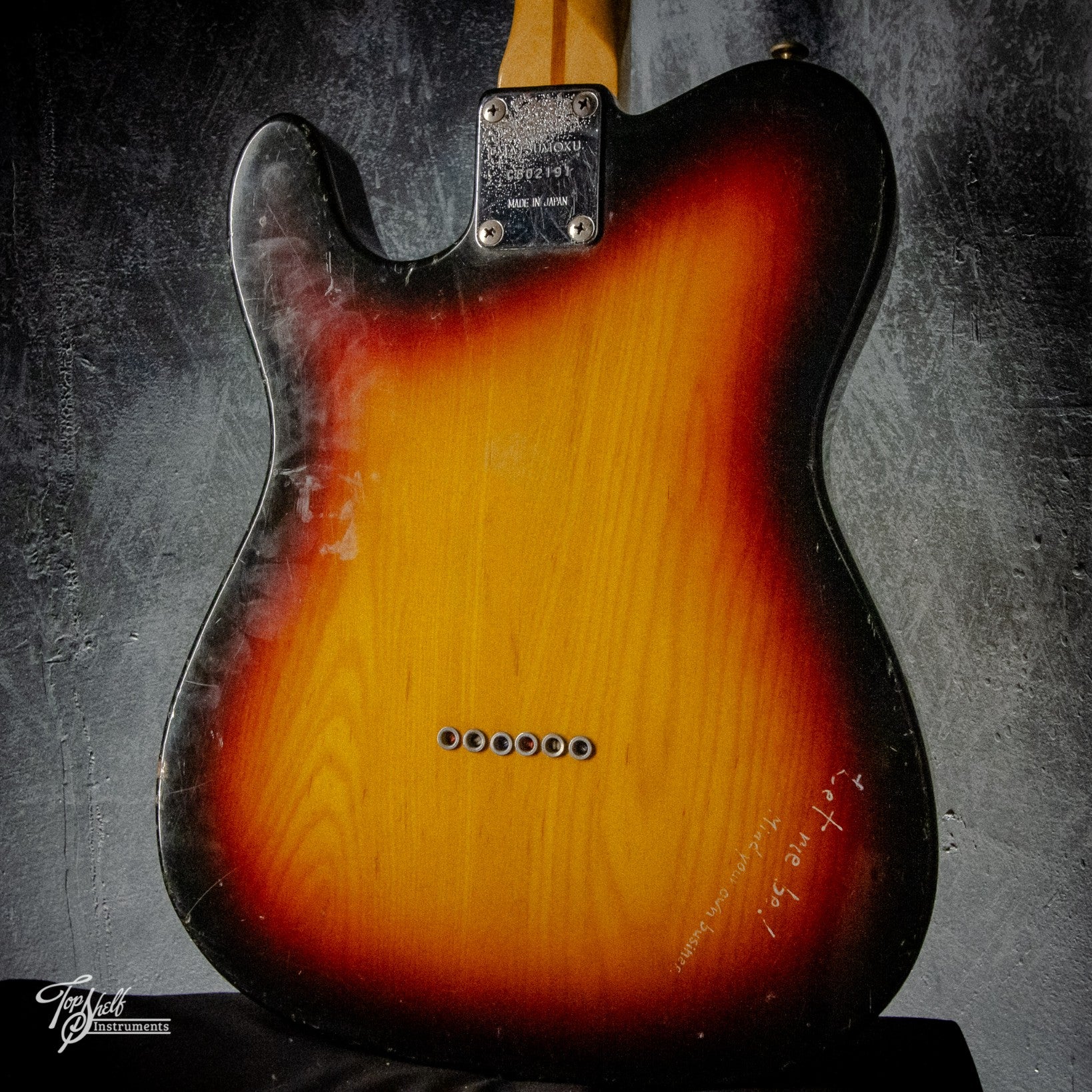 Aria Pro II Backaroo TE-450 Sunburst 1980 – Topshelf Instruments