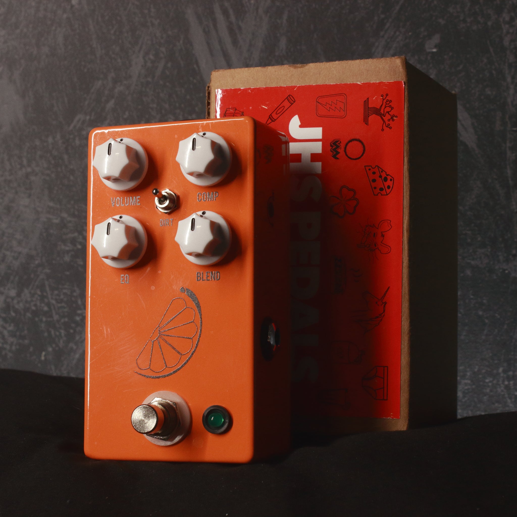 jhs compressor pedal JHS Pulp 'N' Peel v4 Compressor Pedal – Topshelf Instruments