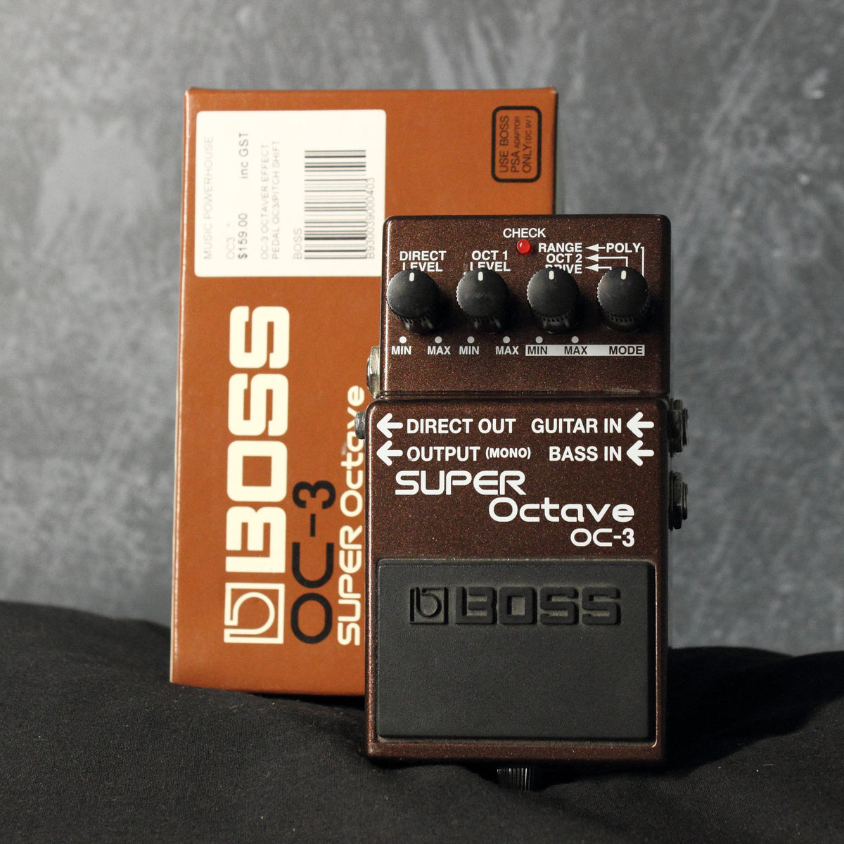 boss super octave pedal Boss OC-3 Super Octave Pedal – Topshelf Instruments