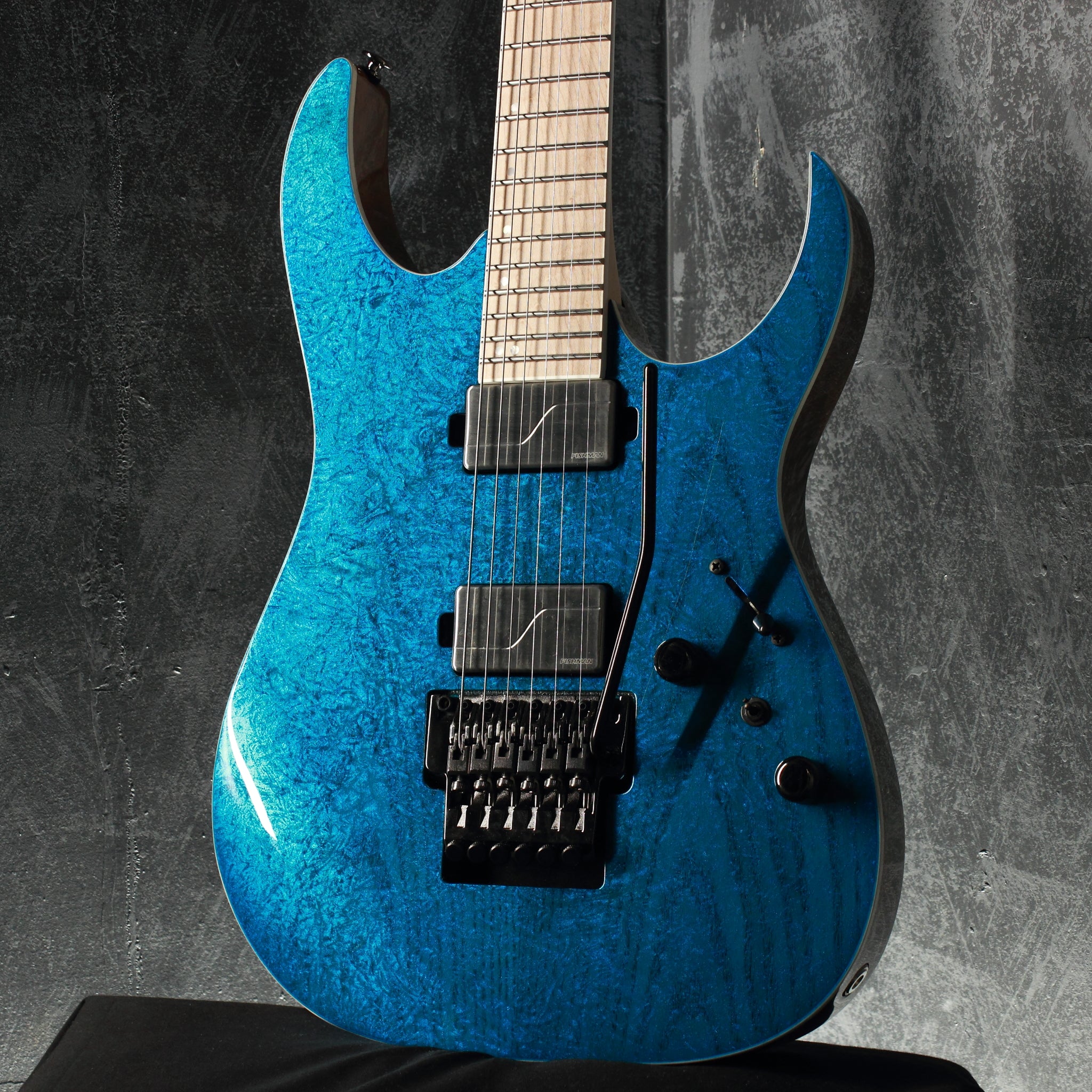 Ibanez Prestige RG5120M Frosted Blue 2022 Topshelf Instruments