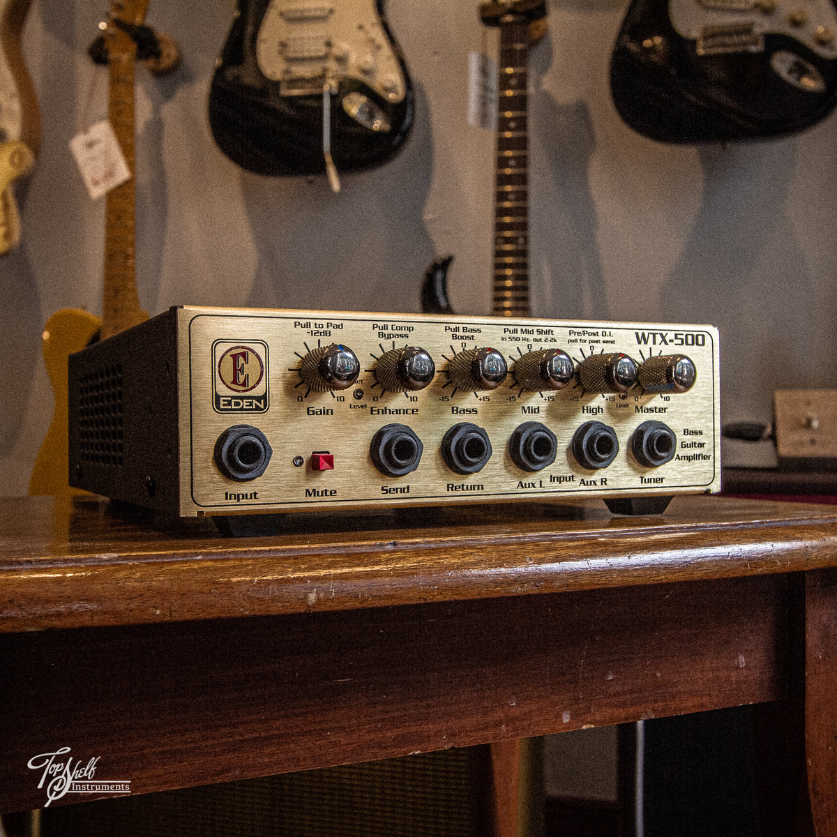 Eden WTX-500 Lightweight Bass Amplifier Head – Topshelf Instruments