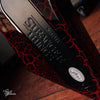 BC Rich x Stranger Things 'Eddie's Guitar' Warlock Red Crackle 2022