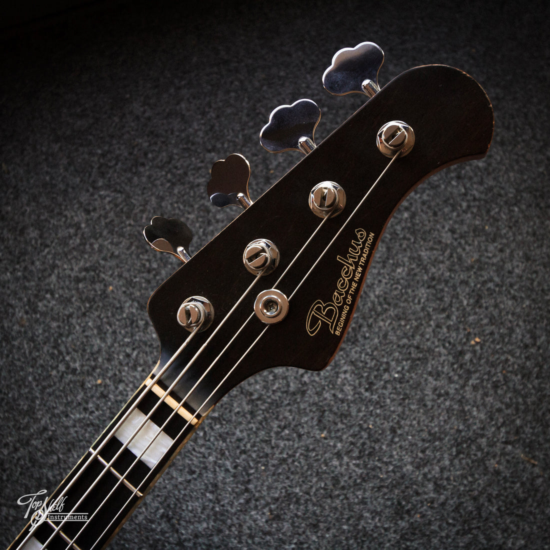 Bacchus Handmade Woodline Ash 4 Hollow Black Oil 2005