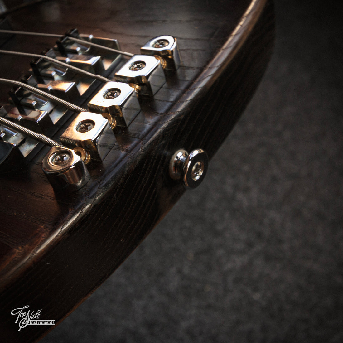 Bacchus Handmade Woodline Ash 4 Hollow Black Oil 2005