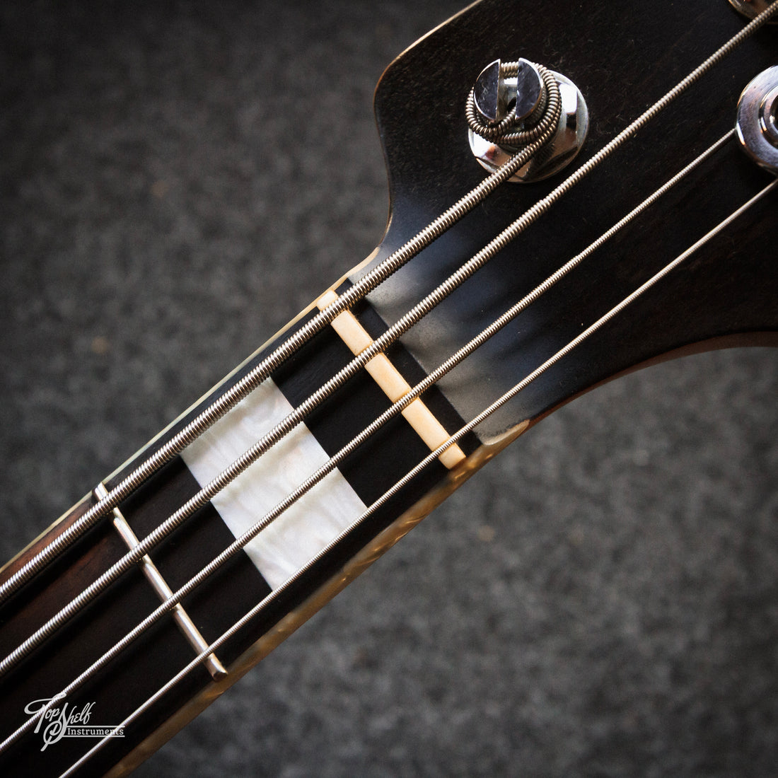 Bacchus Handmade Woodline Ash 4 Hollow Black Oil 2005