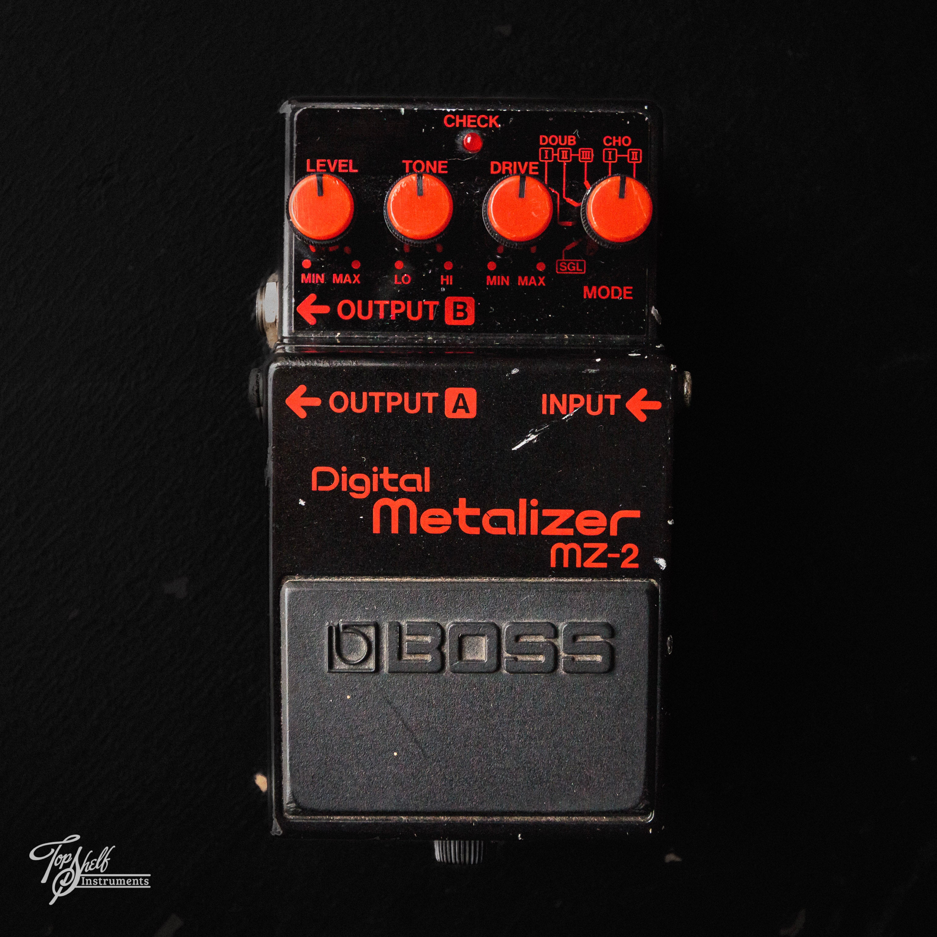 Boss MZ-2 Digital Metalizer Distortion Pedal – Topshelf Instruments