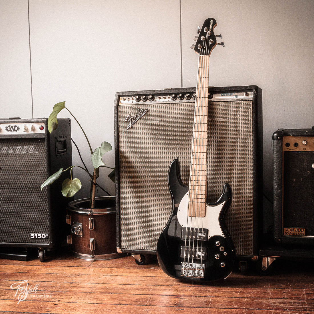 Edwards E-LW-135M Ikuo Signature 5 String Bass Black 2011