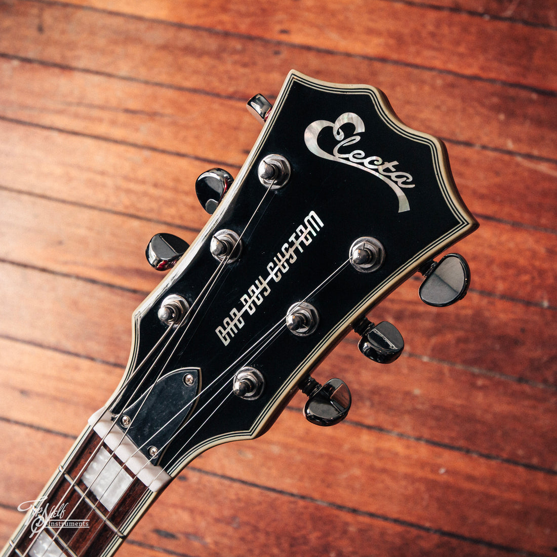 Electa Bad Boy Custom Hollowbody Candy Apple Red