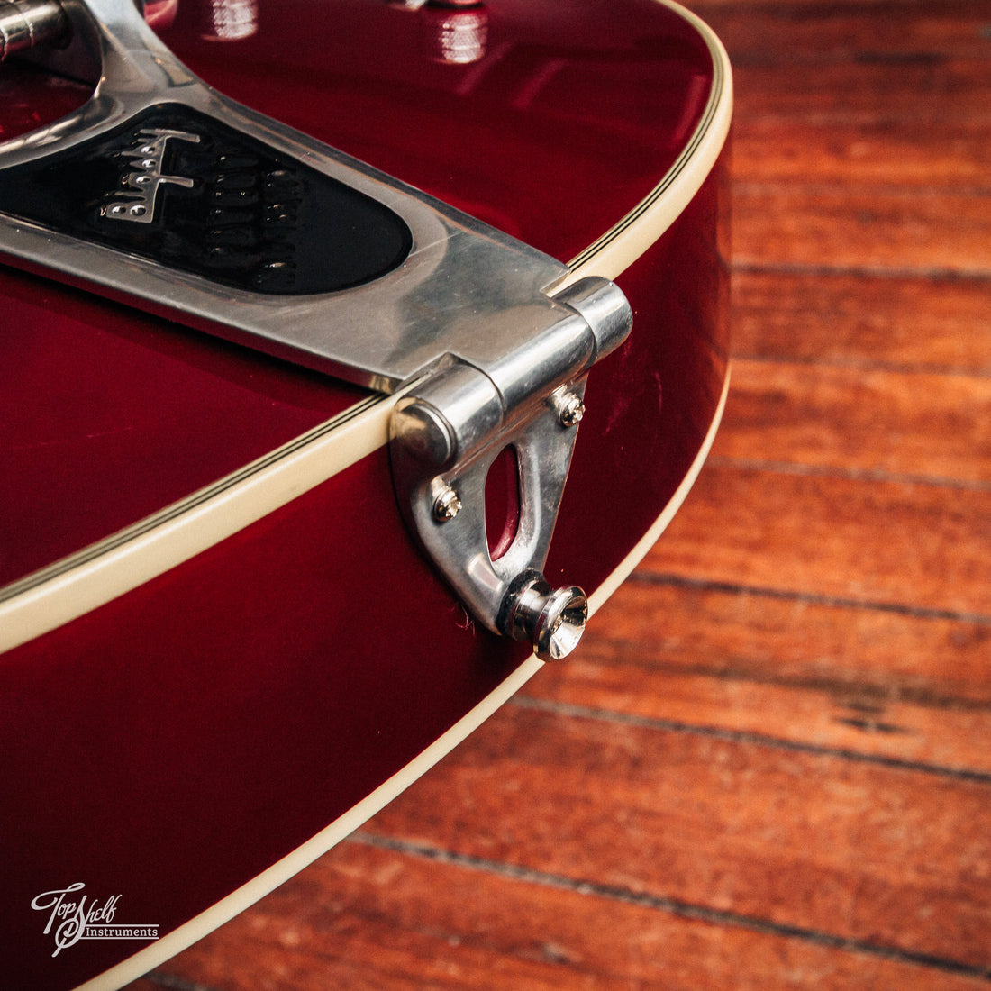 Electa Bad Boy Custom Hollowbody Candy Apple Red