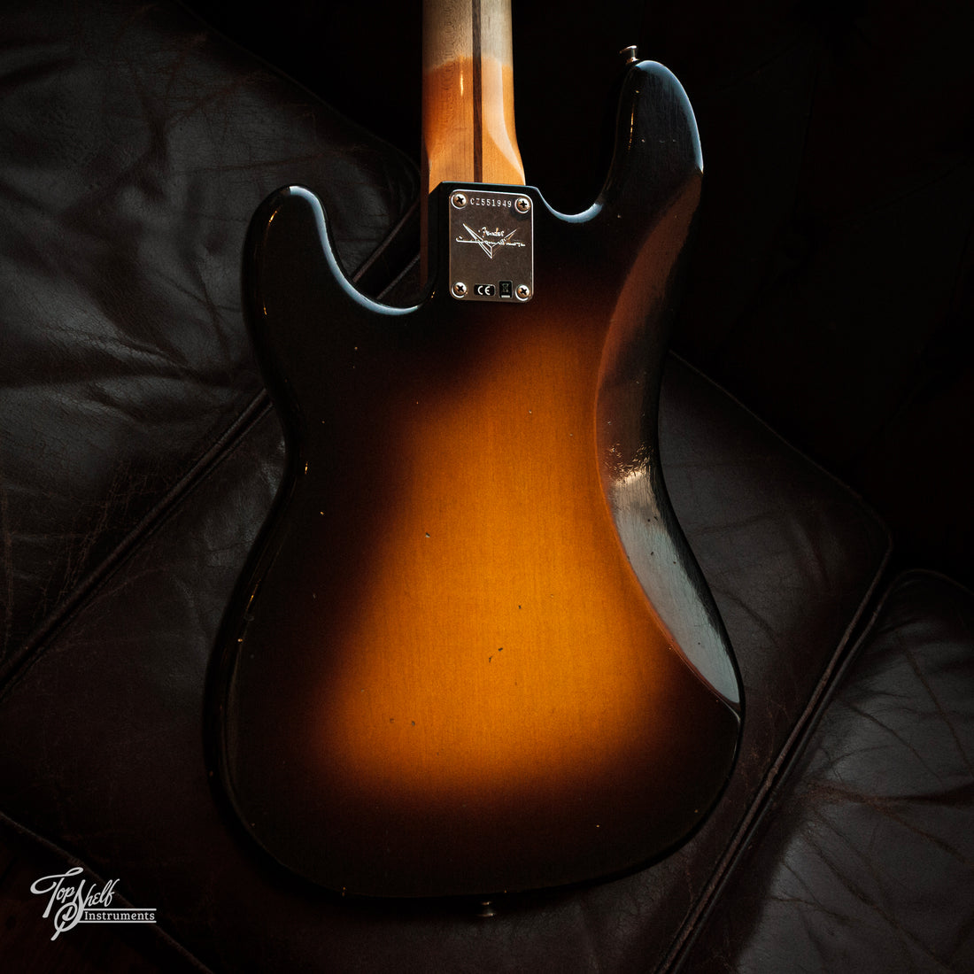 Fender Custom Shop '57 Precision Bass Sunburst Journeyman Relic 2021