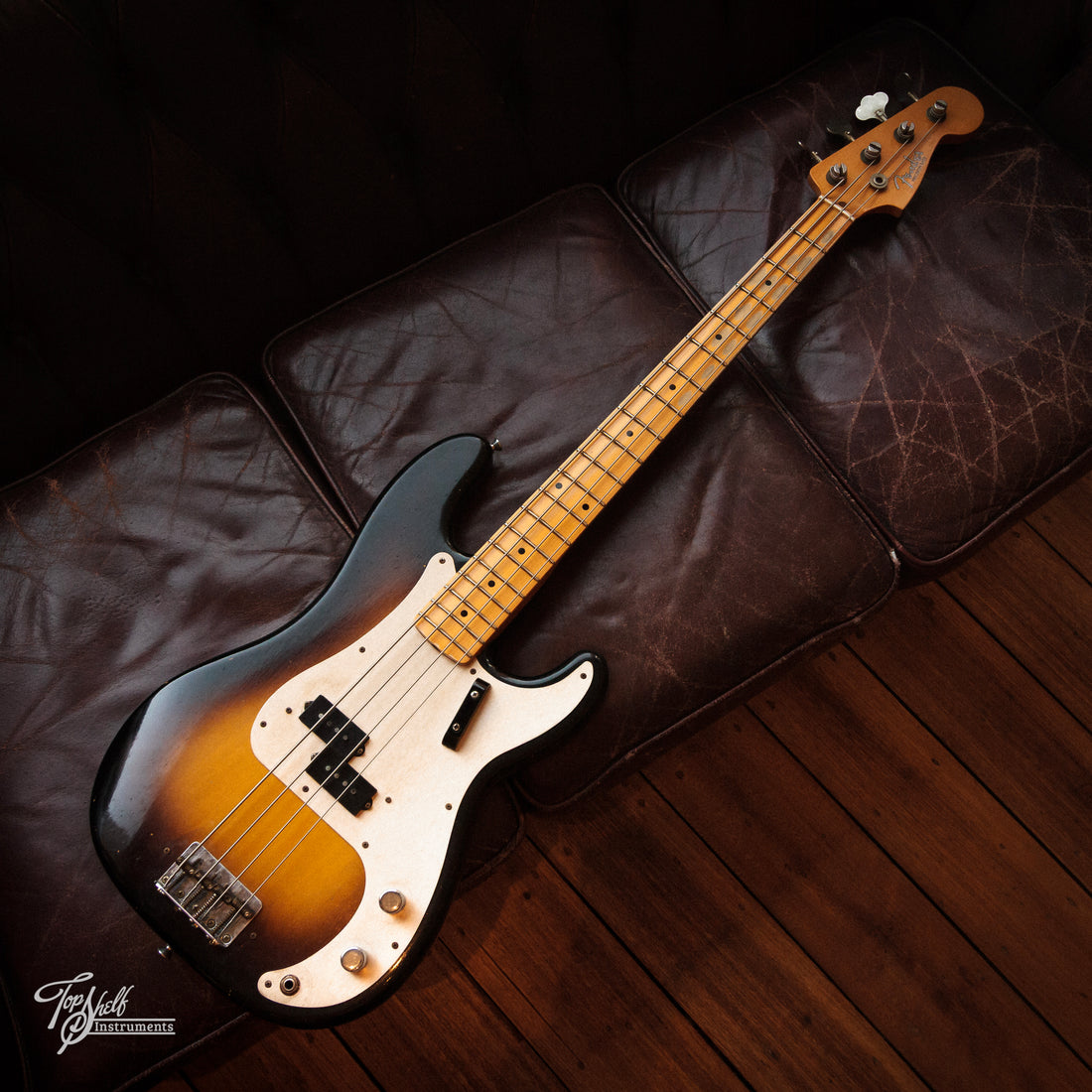 Fender Custom Shop '57 Precision Bass Sunburst Journeyman Relic 2021