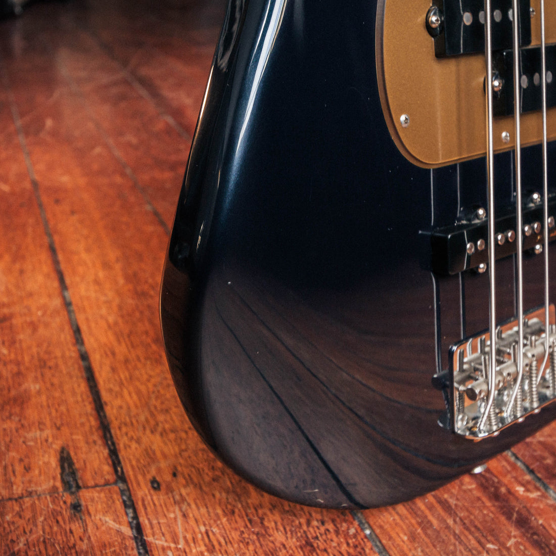 Fender Deluxe Active Precision Bass Special Navy Blue Metallic 2014