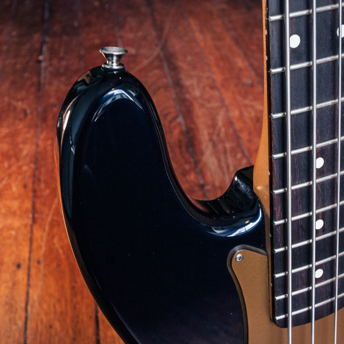 Fender Deluxe Active Precision Bass Special Navy Blue Metallic 2014