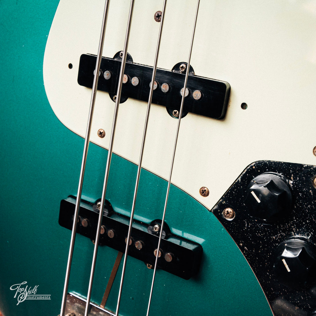 Fender Japan '62 Jazz Bass JB62-80 Ocean Turquoise Metallic 1994