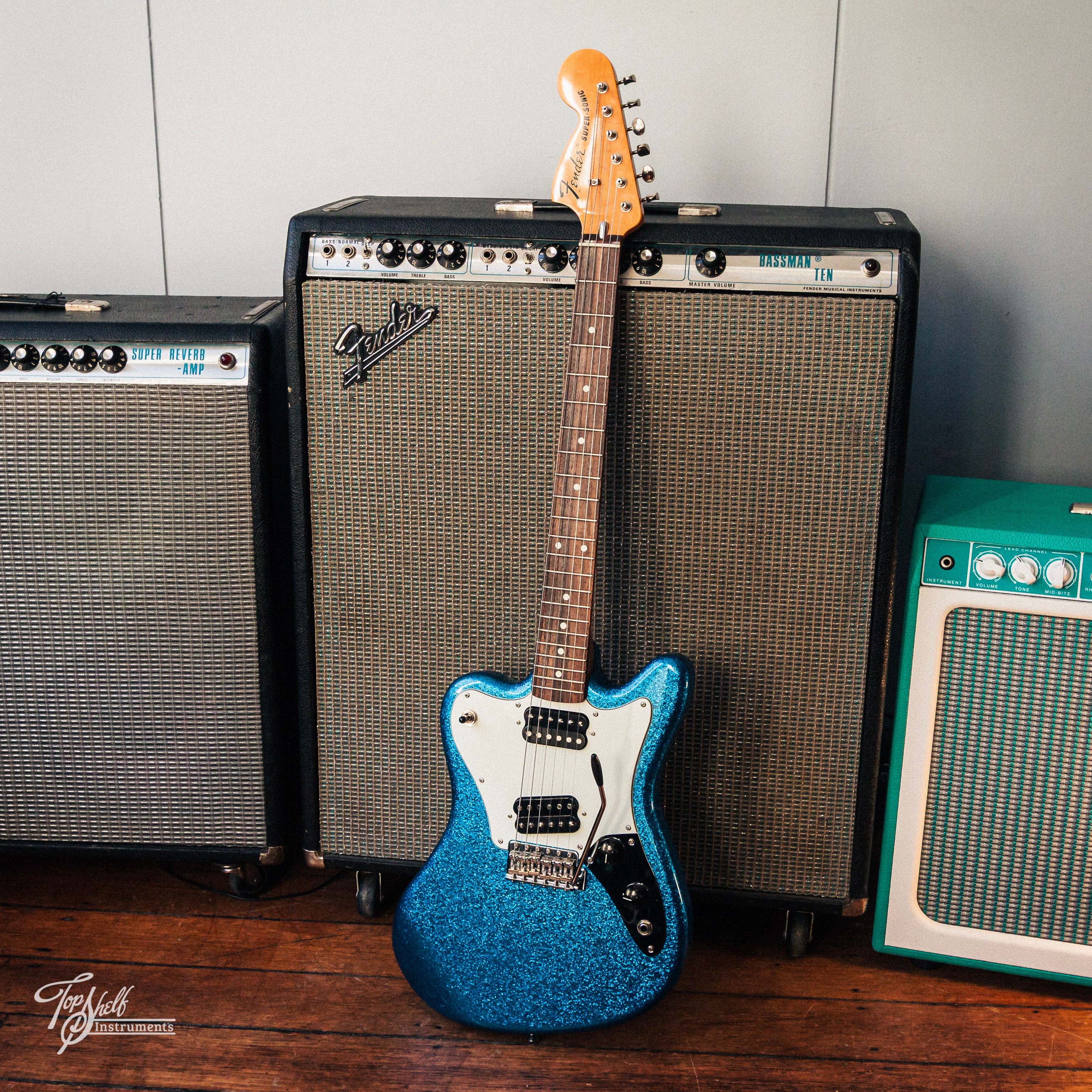 FenderJapanSupersonicBlueSpark
