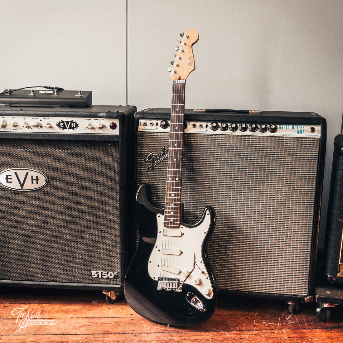 Fender Strat Plus Deluxe Black 1989