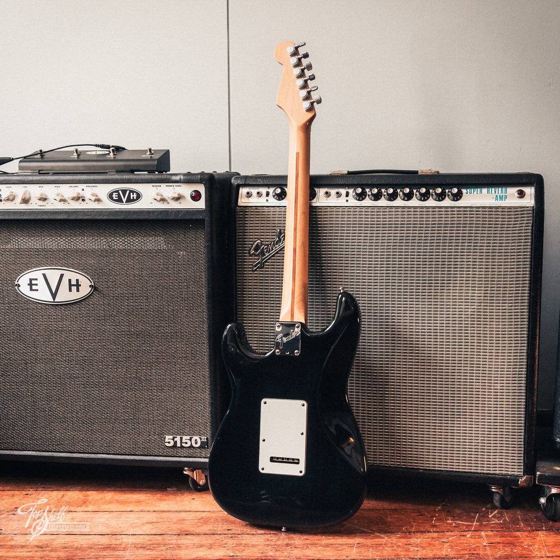 Fender Strat Plus Deluxe Black 1989