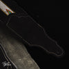 Franklin 2.5" Hitch Weave Black Suede Guitar Strap
