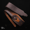 Franklin 3" Purist Leather Guitar Strap - Caramel