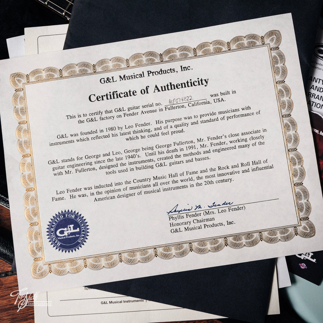 G&L Legacy Special Sonic Blue 2016