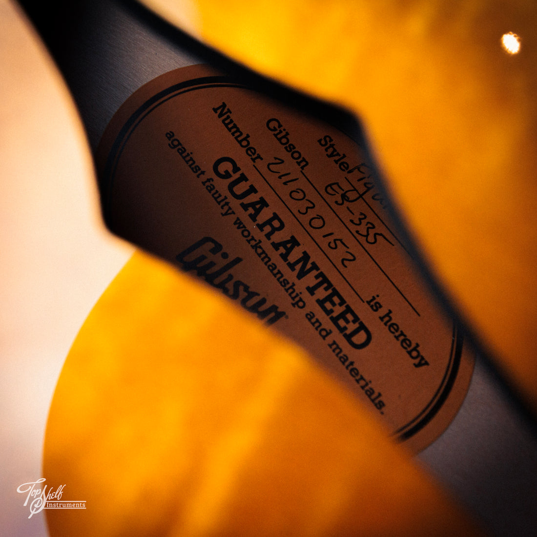 Gibson ES-335 Figured Iced Tea 2023