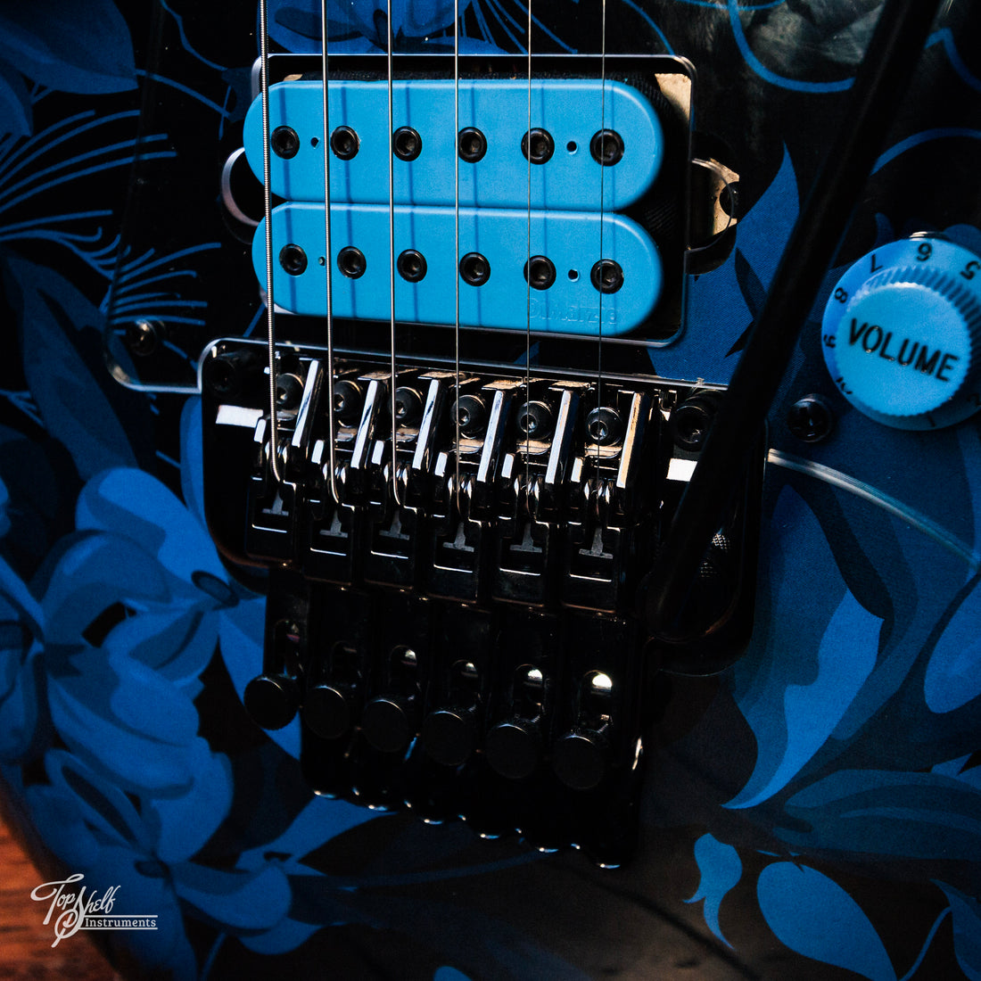 Ibanez Premium JEM77P Steve Vai Blue Floral Pattern 2024
