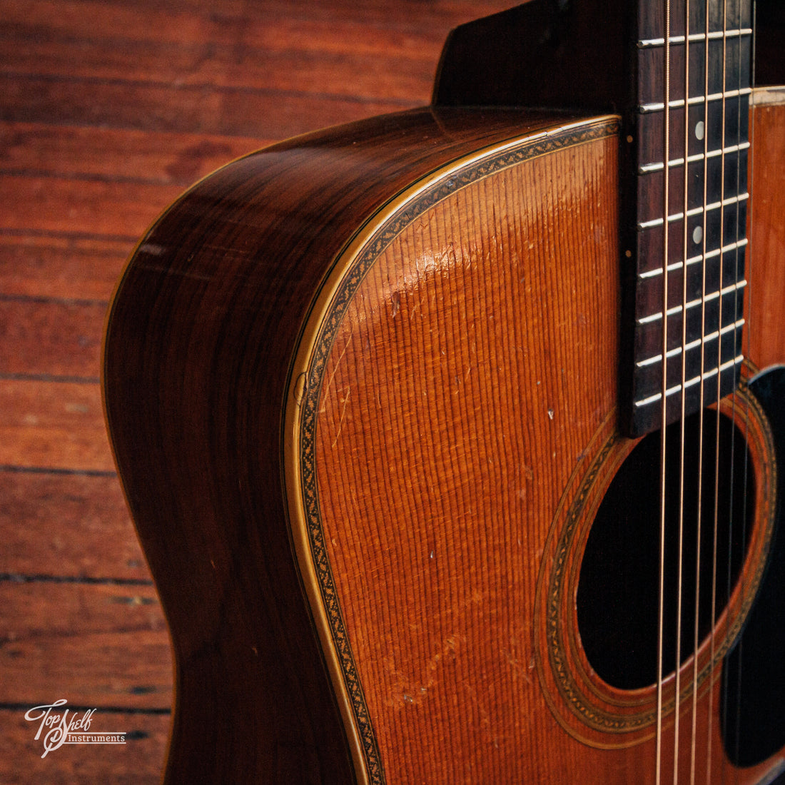 K. Yairi YW-400 Dreadnought Acoustic Natural 1973