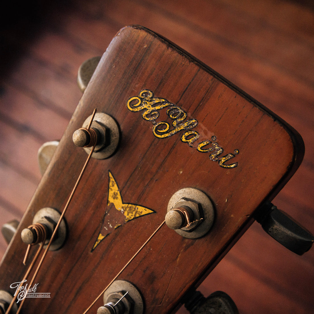 K. Yairi YW-400 Dreadnought Acoustic Natural 1973