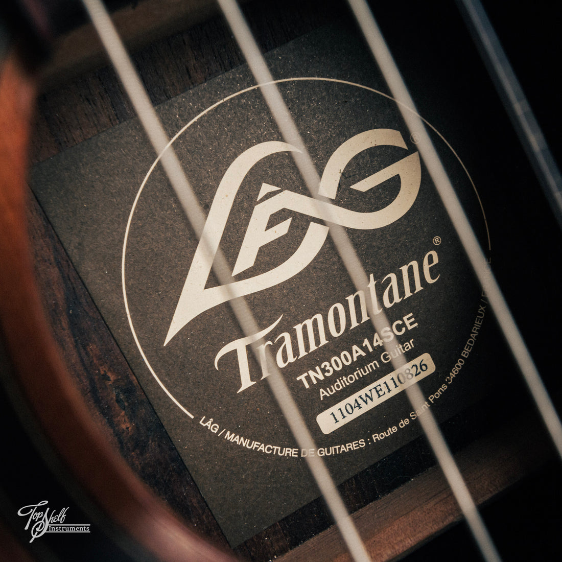 LAG Tramontane TN300A14SCE Classical Acoustic/Electric Natural Satin 2011