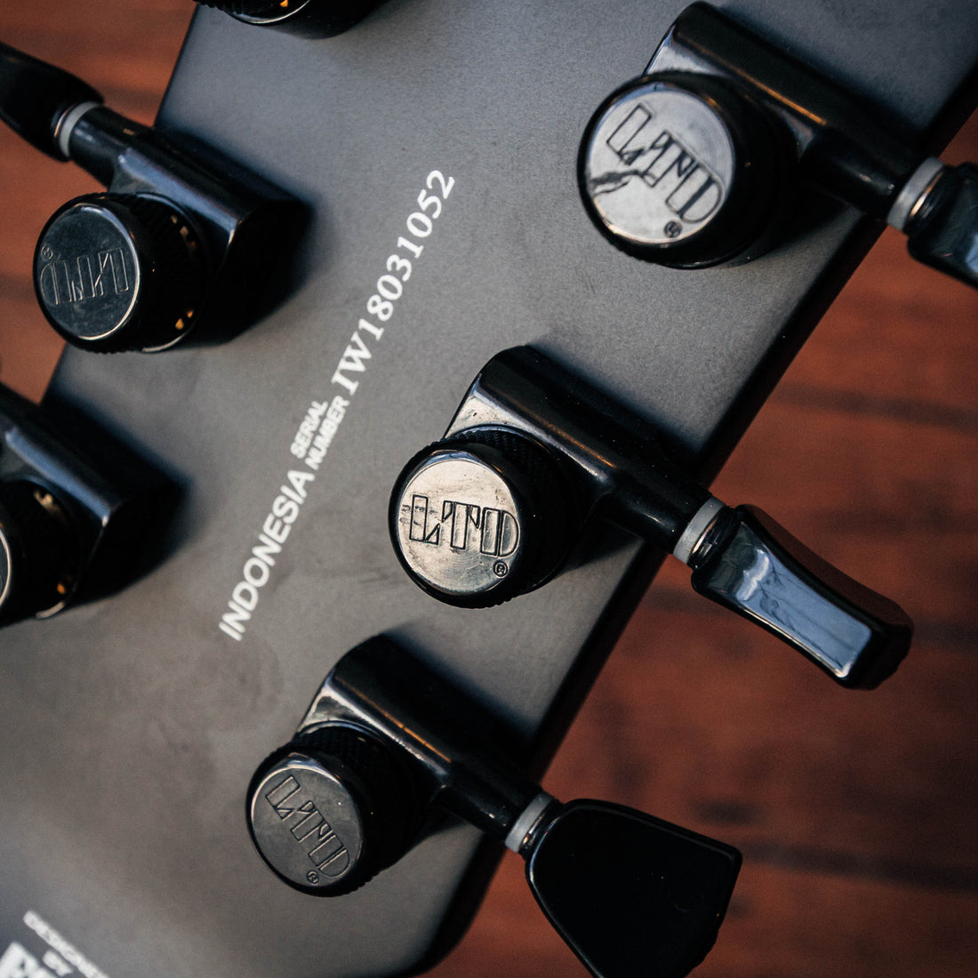 LTD EC Black Metal Black Satin 2018Left Handed