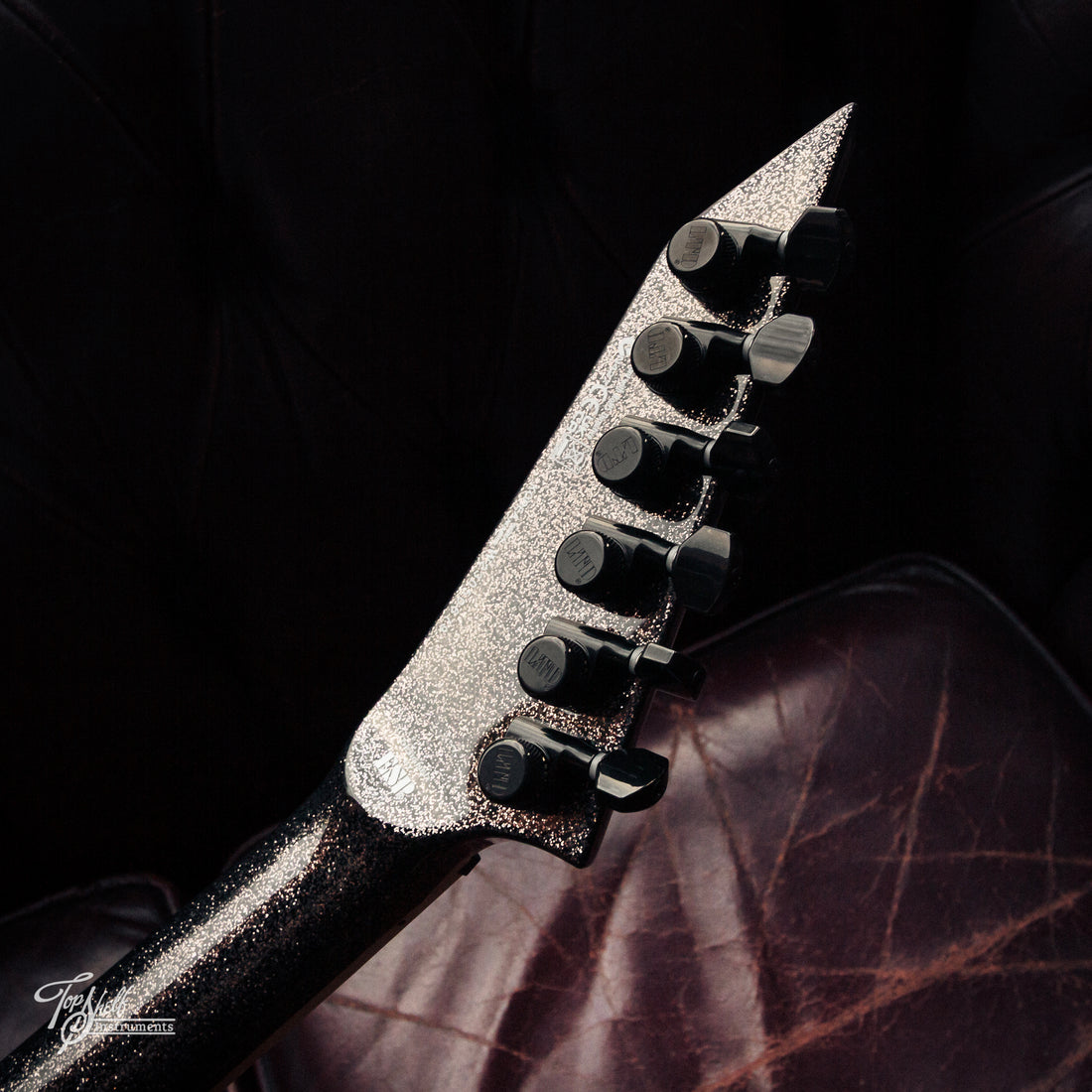 LTD Kirk Hammett KH-V Black Sparkle 2023