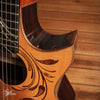 Magic Guitar 2A Peacock Print Grand Auditorium Acoustic Natural 2022