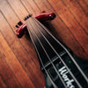 Tokai Works Bass Revolution TW-1500 Fretless Bass Transparent Red 1987