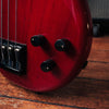 Tokai Works Bass Revolution TW-1500 Fretless Bass Transparent Red 1987