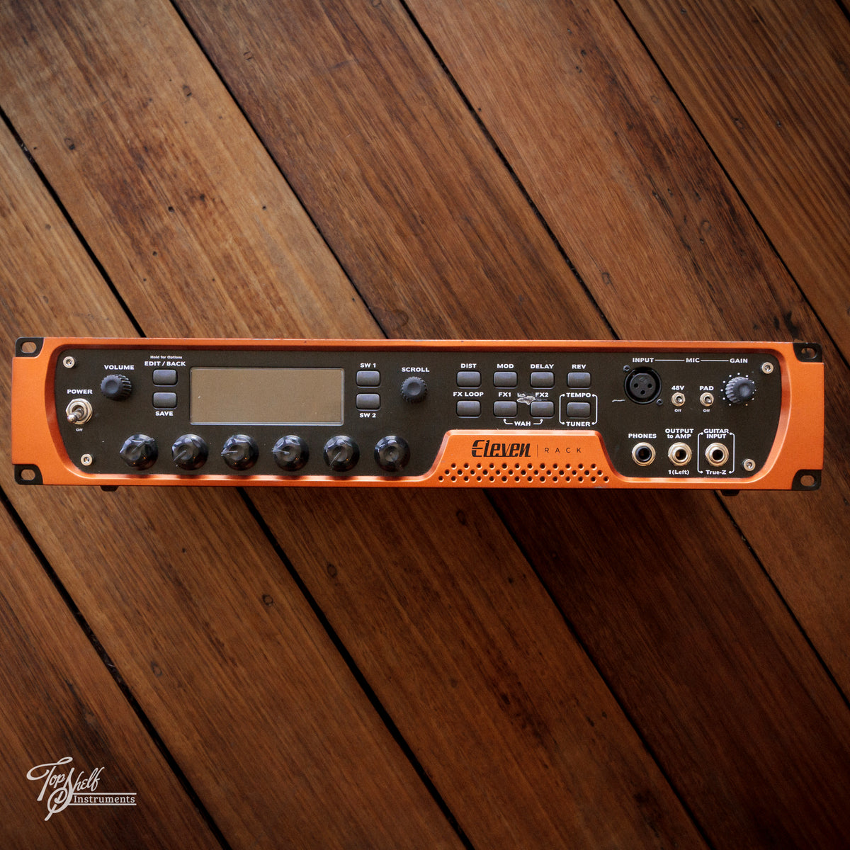 AVID Eleven Rack Guitar Multi-Effects Processor and Pro Tools