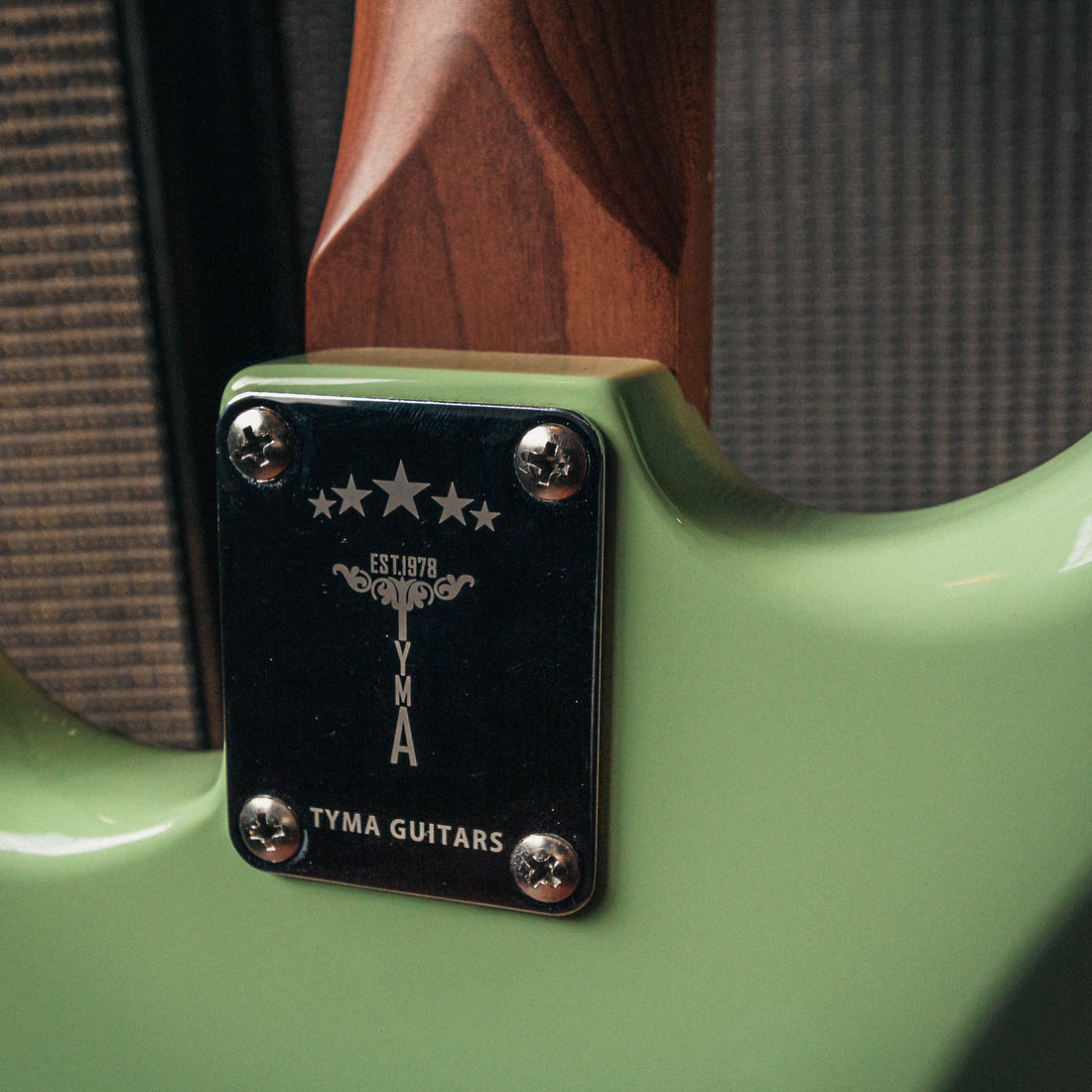 Tyma  E7 Smart Guitar Lime Green 2023