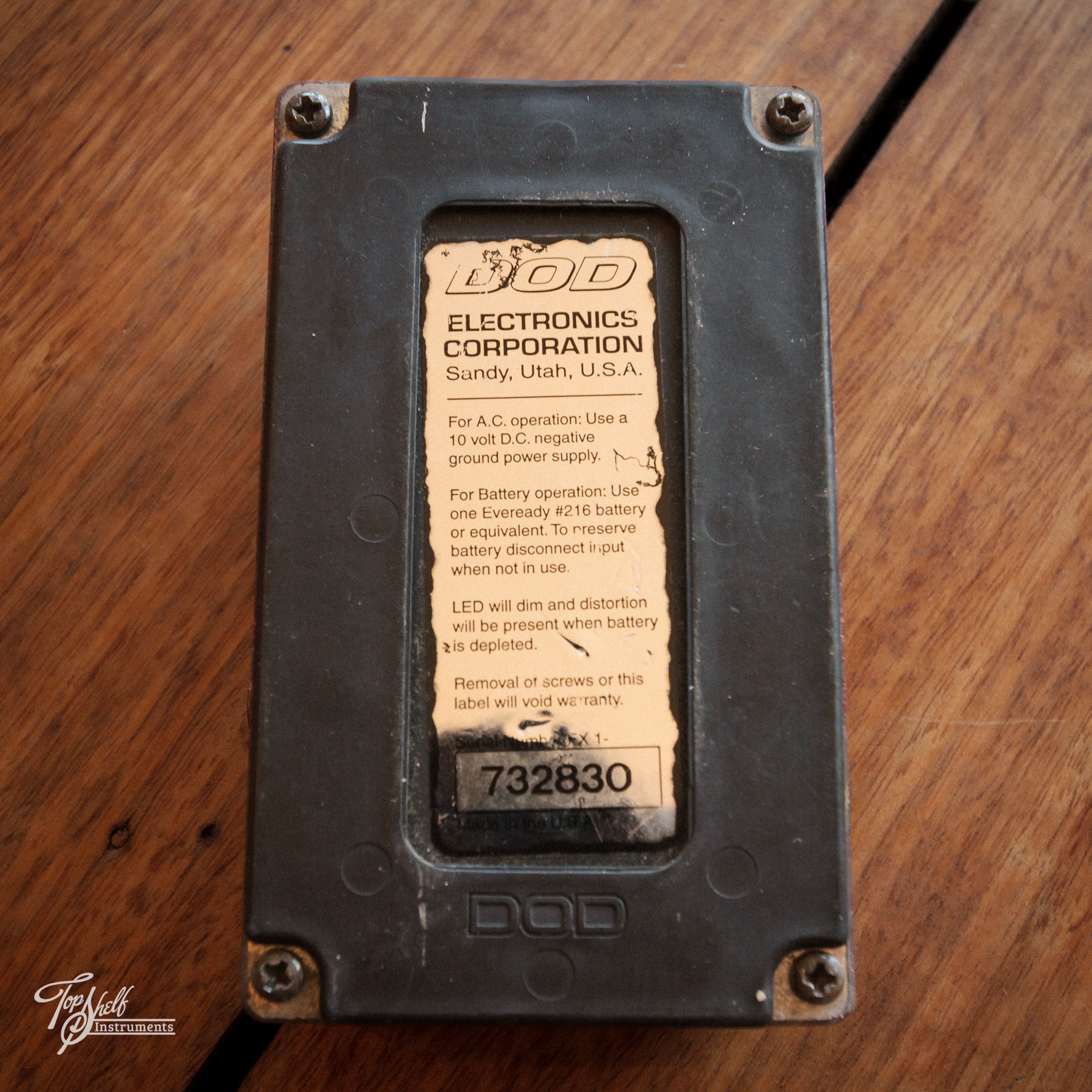 DOD FX22 Vibro Thang Pedal – Topshelf Instruments