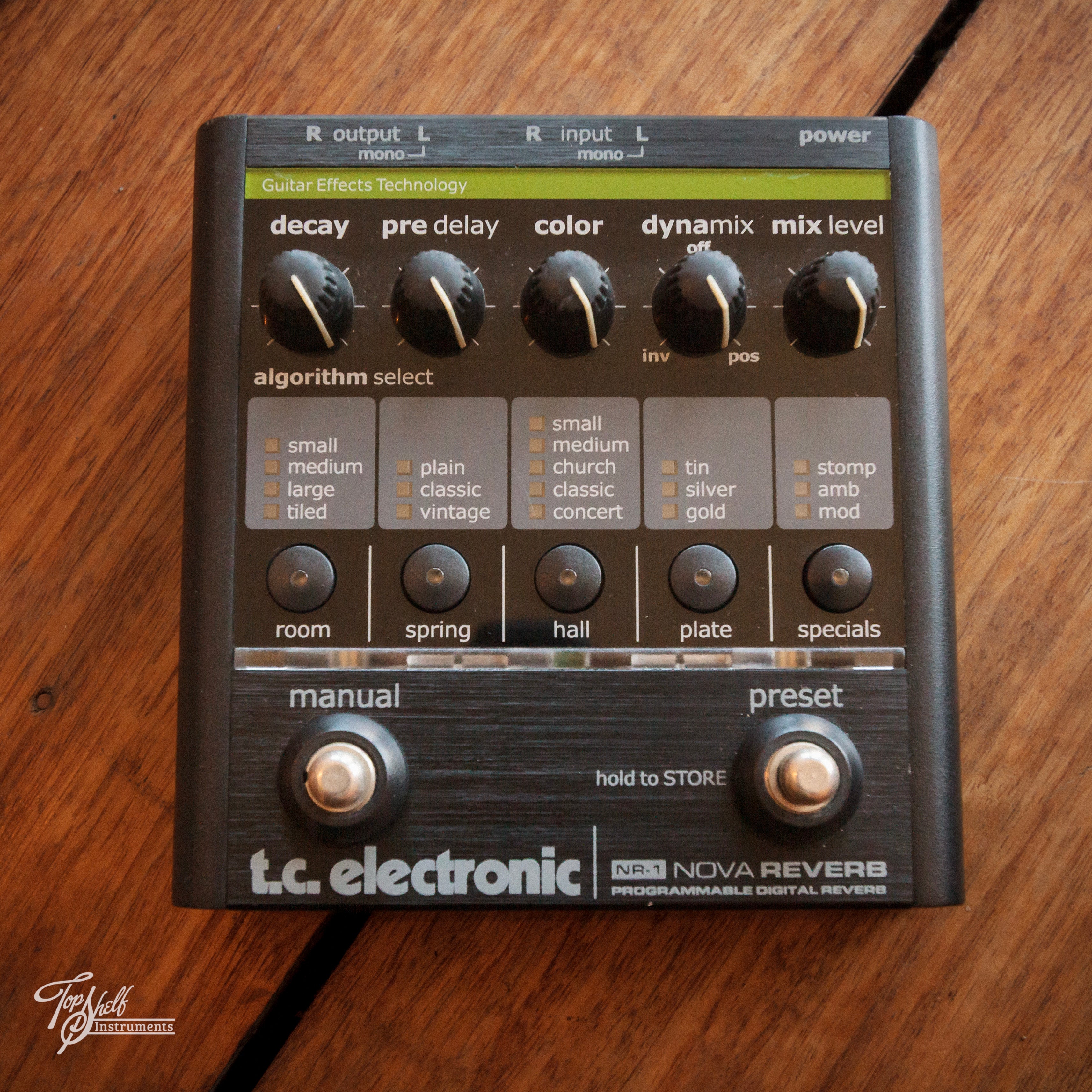 TC Electronic NR-1 Nova Reverb 2021 – Topshelf Instruments