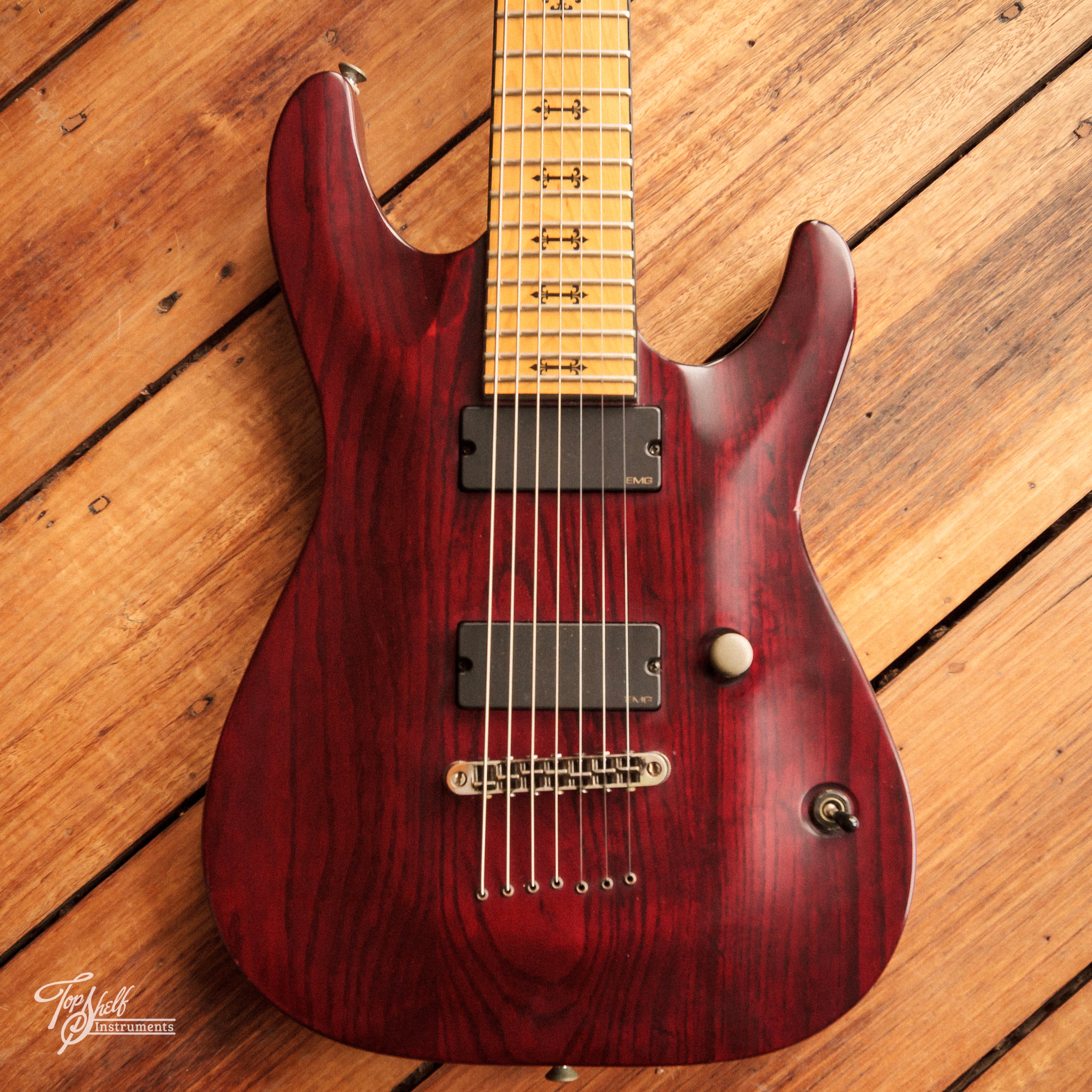 Schecter JL-7 Jeff Loomis Signature Vampyre Red 2009 – Topshelf