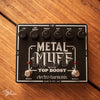 Electro-Harmonix Metal Muff w/ Top Boost Fuzz Pedal