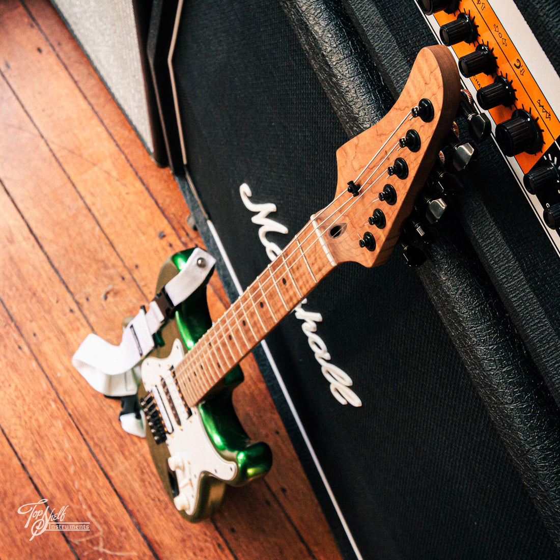 MJT/Musikraft ST-Style Build Candy Apple Green 2021