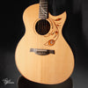 Magic Guitar 2A Peacock Print Grand Auditorium Acoustic Natural 2022