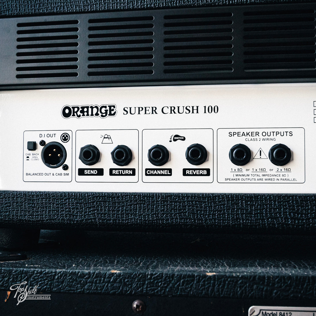 Orange Super Crush 100 Solid State 100w Guitar Amp Head Black 2024