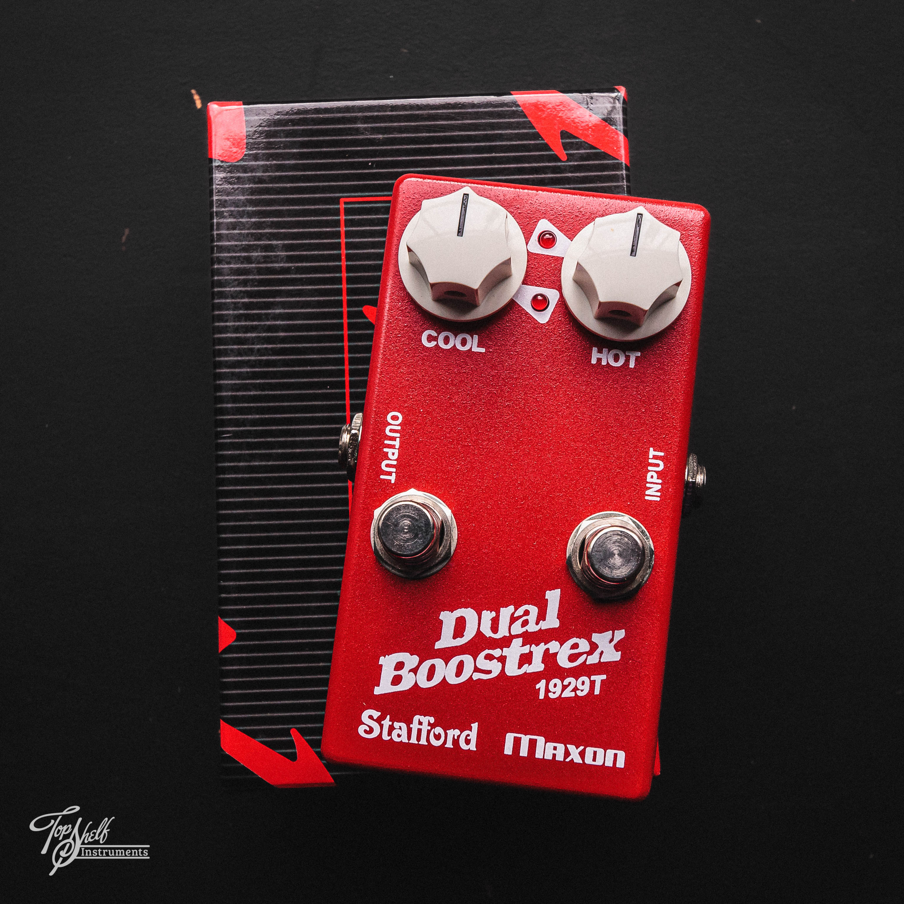 Maxon x Stafford Dual Boosterx 1929T Boost Pedal – Topshelf Instruments