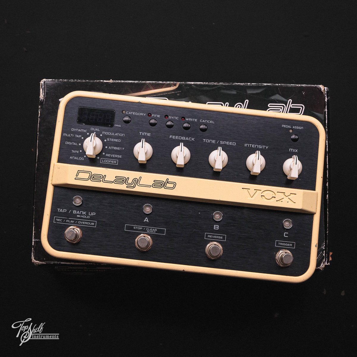 Vox DelayLab Multi-Delay Pedal – Topshelf Instruments