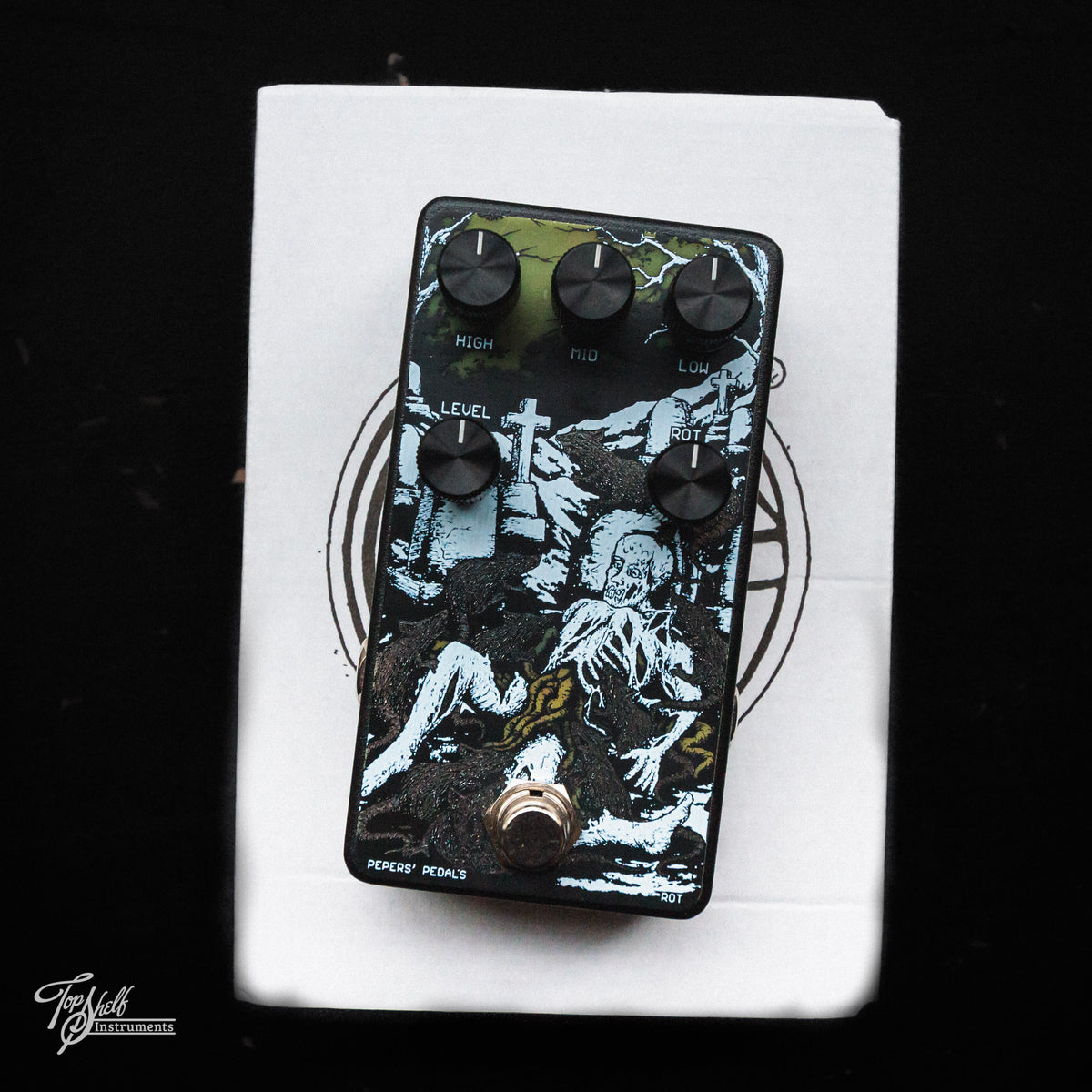 pepers pedals Peper's Pedals ROT Distortion Pedal – Topshelf Instruments