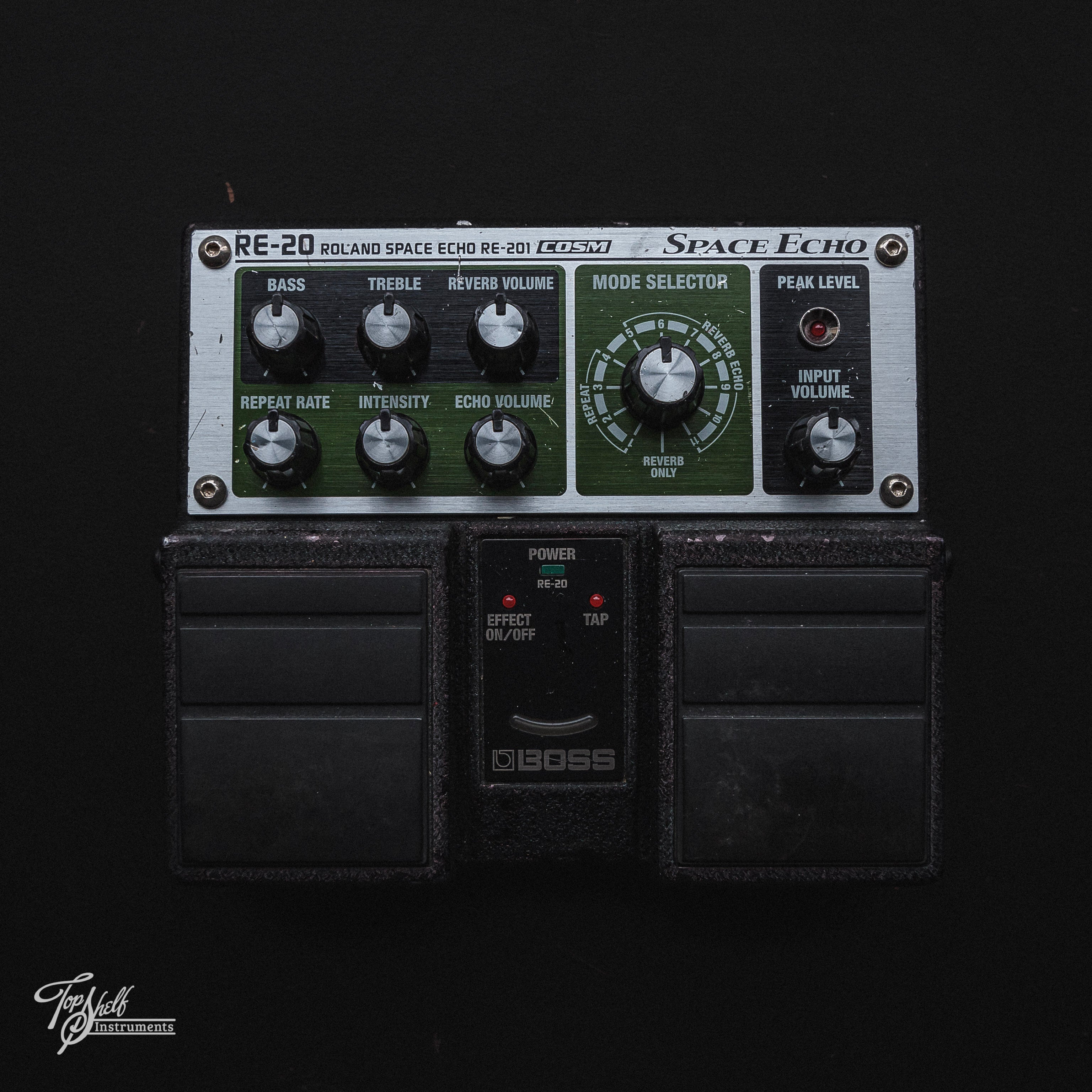 Boss RE-20 Space Echo Delay Pedal – Topshelf Instruments