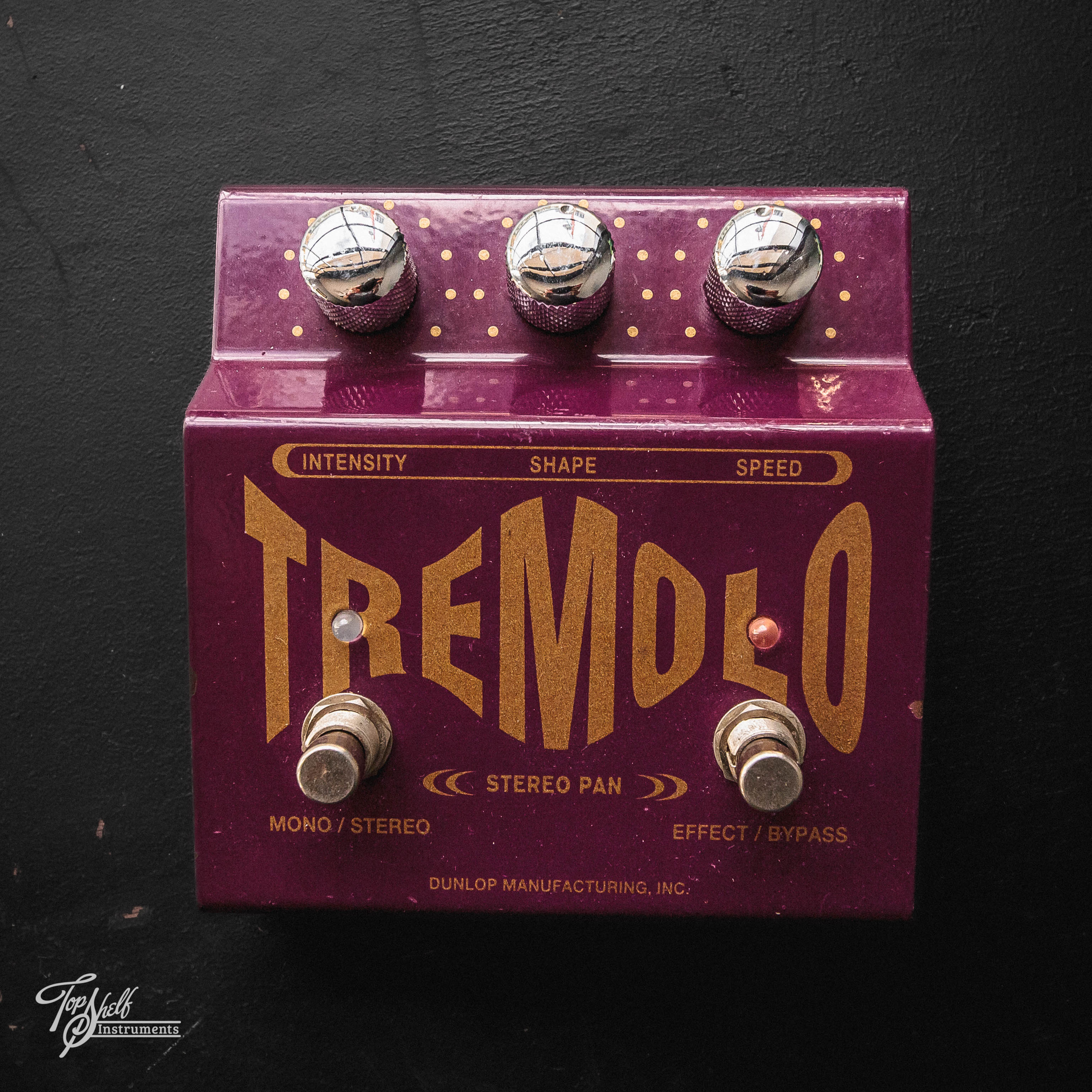 dunlop tremolo pedal Dunlop TS-1 Stereo Tremolo Pedal – Topshelf Instruments