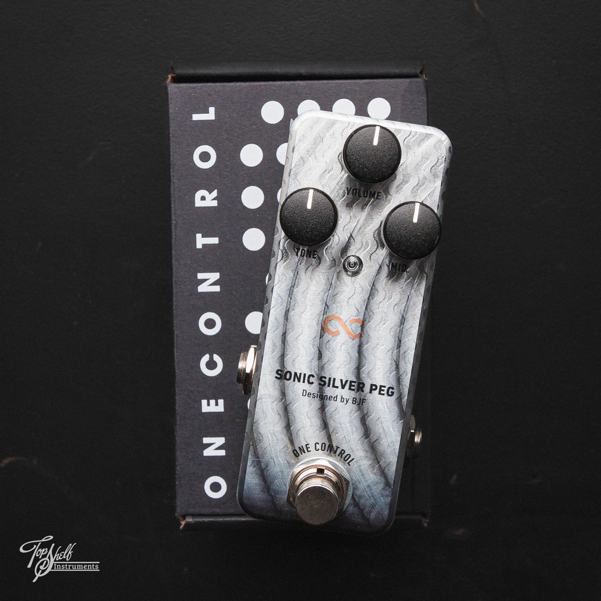 OneControl Sonic Silver Peg Bass Preamp Pedal – Topshelf Instruments