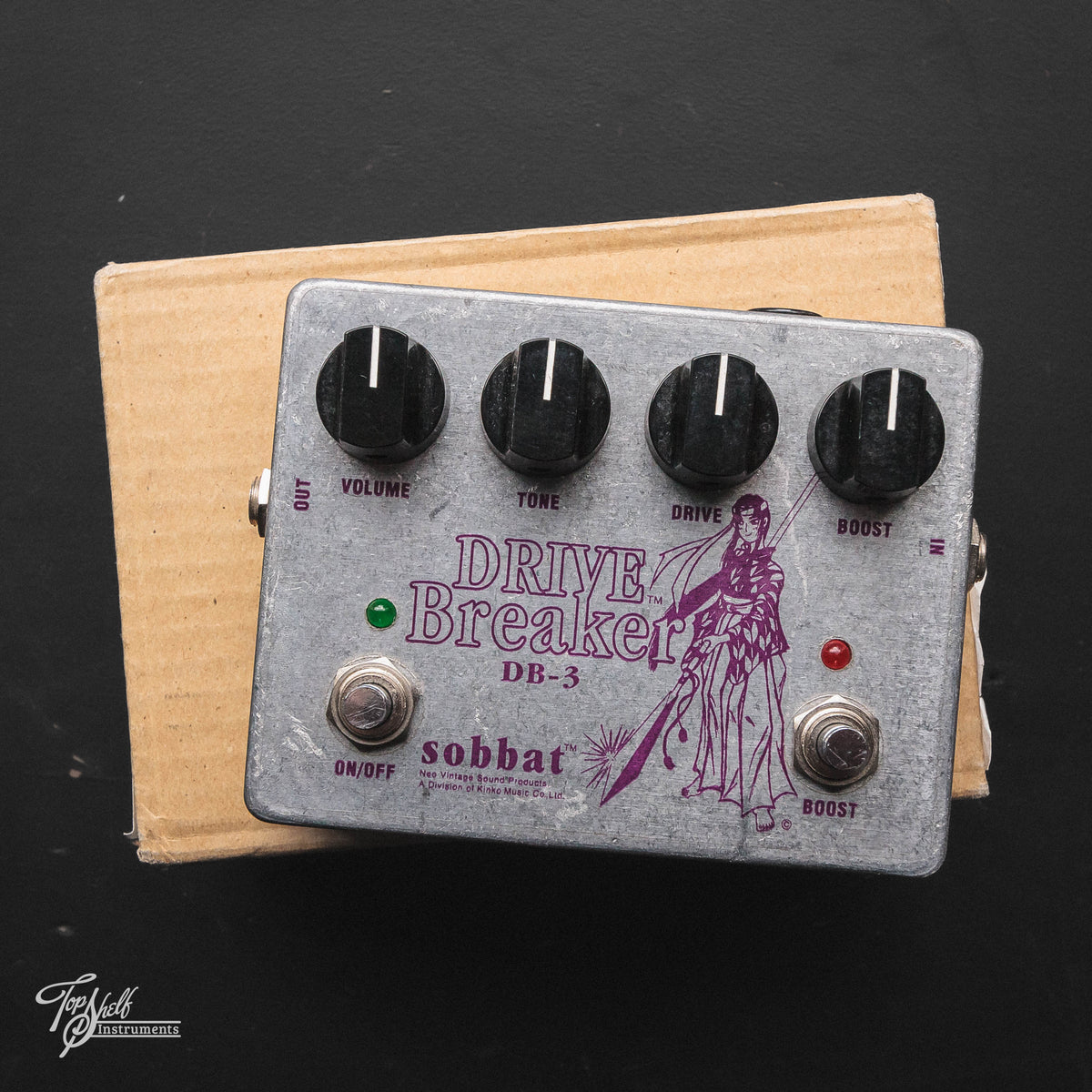 Sobbat DB-3 Drive Breaker Distortion Pedal – Topshelf Instruments